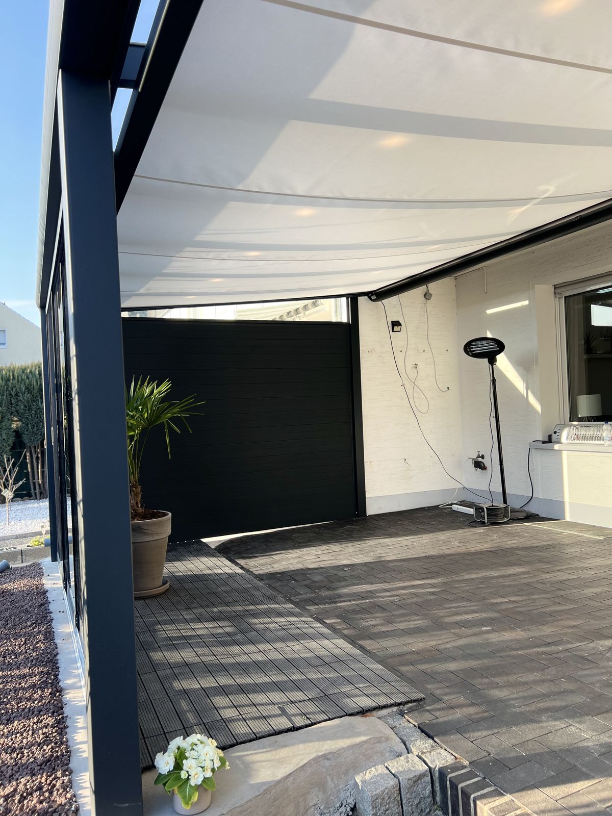 Unter Balkonmontage Beispiel 2